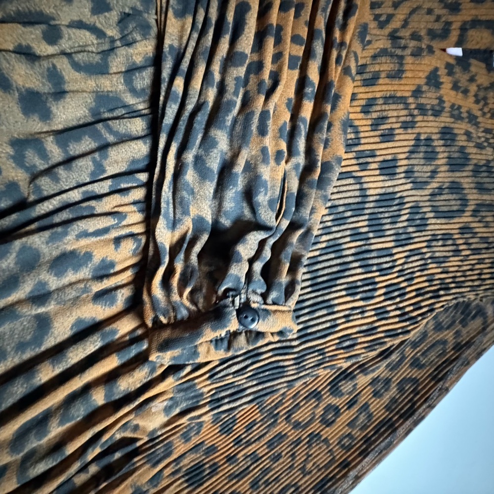Leopard Print Long Sleeve dress Zara - Picture 5 of 8